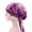 Purple Flower, variant on Headwear for Women Sleep Beanie Head Scarf for Bald Wraps Cancer Hats Turbans