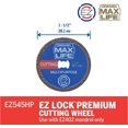 thumbnail image 2 of Dremel Genuine High Performance EZ Lock Diamond Wheel - 2615E545HA, 2 of 7