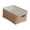 Khaki, variant on Fabric Storage Basket with Handle Foldable Closet Organizer Bin Multifuncation Large Capacity Home Storage Box for Clothing Toys 14x10x6 in
