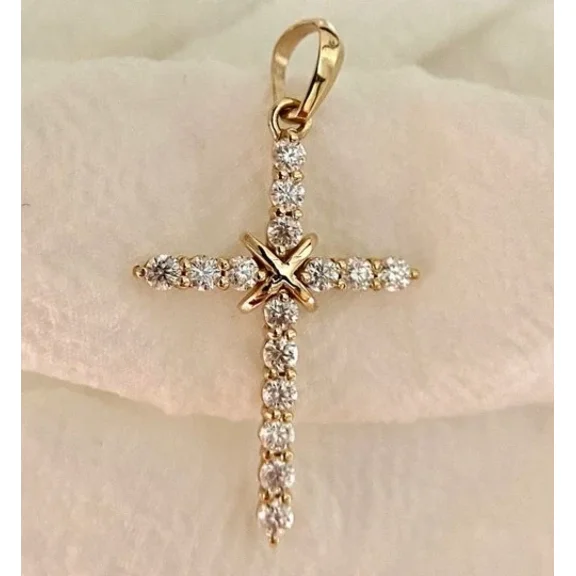 3.20Ct Round Cut Real Moissanite Men's Pinky Ring 14K White Gold Plated