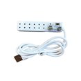 thumbnail image 1 of Dolls House 6 Socket Usb Extension Led Light Lighting Accessory Spare Part 1:12, 1 of 1