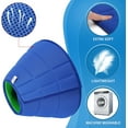 thumbnail image 3 of Cone Shaped Pet Protective Collar for Dogs and Cats, Anti-Bite, Anti-Scratch Mesh Fabric Protective Cone in Blue-Green, Multiple Sizes, 3 of 5