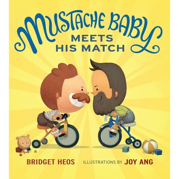 Mustache Baby Meets His Match (Board Book)