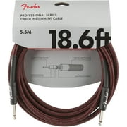 Fender® 18.6' Professional Series Red Tweed Instrument Cable #0990820067