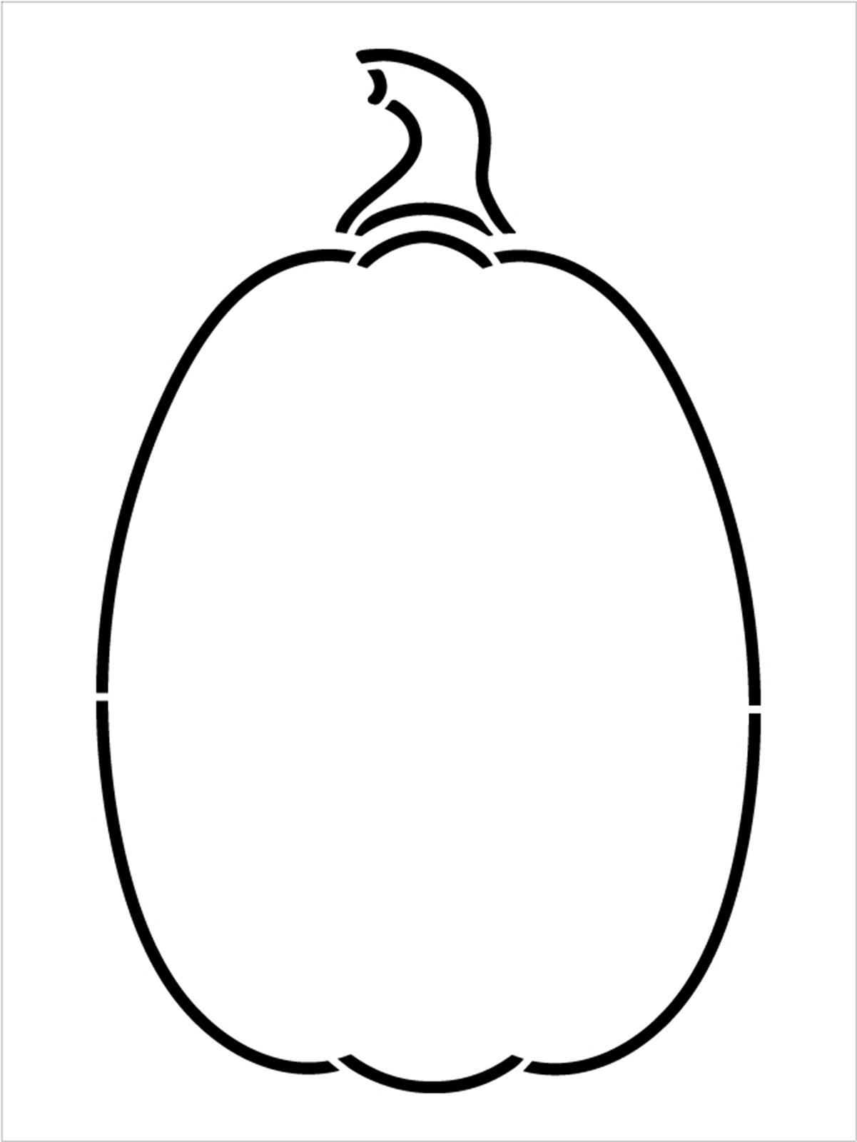 Tall Pumpkin Shape Outline Stencil by StudioR12 - Select Size - USA Made - Reusable Mylar Template Craft & Paint DIY Autumn Kitchen Decor, STCL6775, 13.5 Tall Pumpkin Shape Outline Stencil by StudioR12 - Select Size - USA Made - Reusable Mylar Template Craft & Paint DIY Autumn Kitchen Decor, STCL6775, 13.5