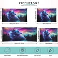 thumbnail image 3 of Beautiful Dream Starry Wolf Body Pillow Cover with Zipper, Soft and Cozy Fuzzy Fleece Body Pillow Case Cover 21 x 54 in, Plush Long Body Pillow Pillowcase for Fall and Winter Home Decor Gifts, 3 of 7