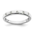 thumbnail image 2 of 14K White Gold Diamond Ring (0.06Cttw) Ring Size 7, 2 of 3