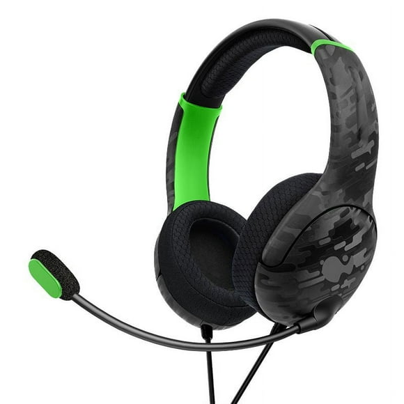 PDP Casque filaire AIRLITE: Neon Carbon Pour Xbox Series X|S, Xbox One, & Windows 10/11 PC AIRLITE Headset: Neon Carbon