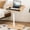 Natural Color, variant on PinkSheep Small Side Table End Table Accent Table Tray Table for Bedroom Living Room Small Spaces, White