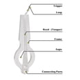 thumbnail image 2 of PinesC Compact Stainless Steel Jew's Harp for Beginners - Ethnic Mouth Instrument, 2 of 5