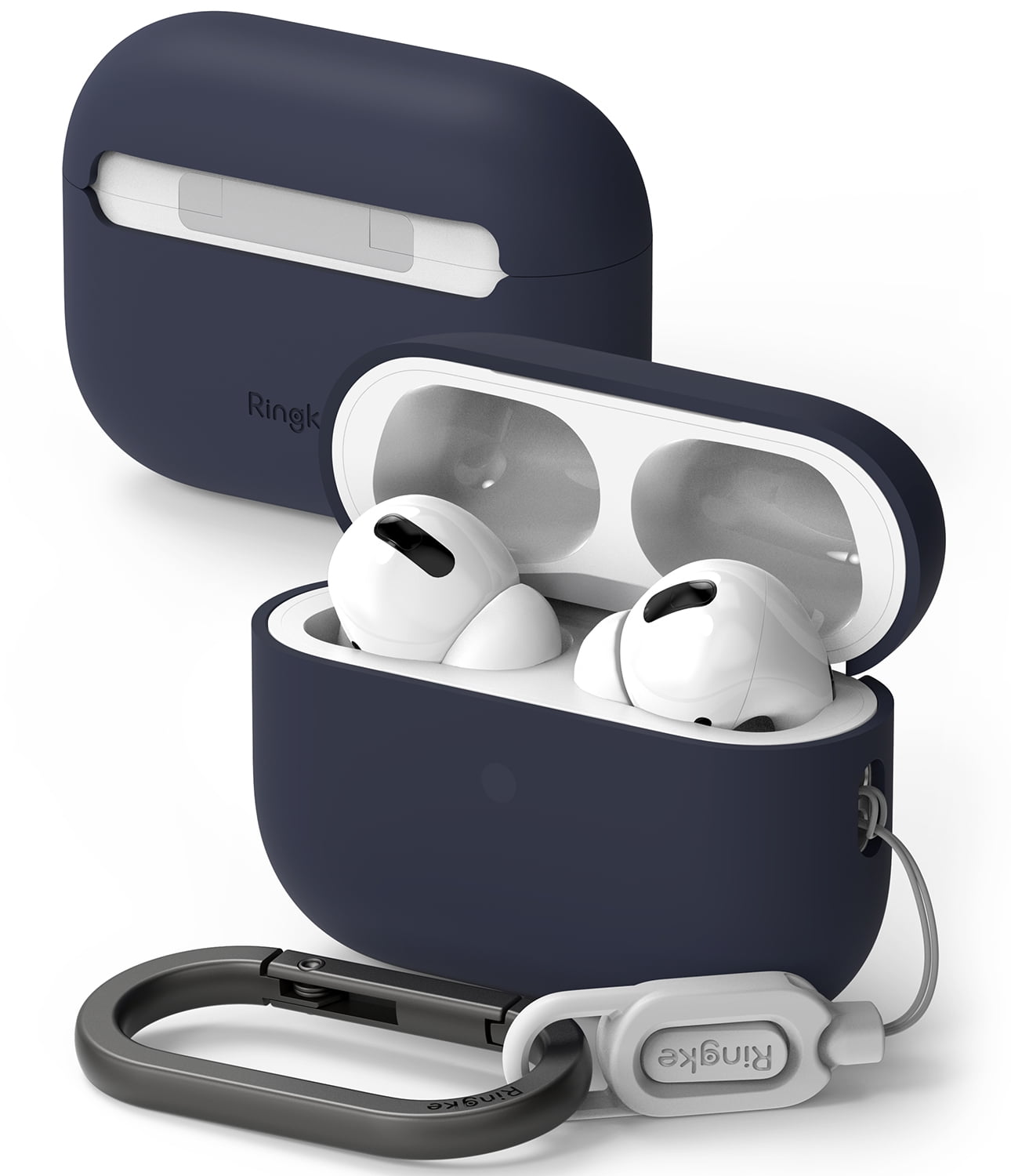 InEar Apple AirPods Pro 2 Premium Wireless Earbuds Case with Carabiner Mint
