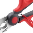 thumbnail image 2 of LIVINGO 6" Professional Electrician Scissors with Belt Clip for Cutting Wire, Red, 2 of 6