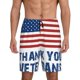 thumbnail image 1 of Fotbe Thank You Veterans Pantalones Cortos de Pijama para Hombre, Ropa de Dormir, Pantalones de Pijama Cortos para Hombre-4X-Large, 1 of 6