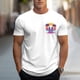 thumbnail image 2 of Eres Más Que una Camisa de Puntuación de Prueba Nueva Moda Casual Hombres Imprimir Camiseta Deportiva Manga Corta Blusas de Cuello Redondo, 2 of 9