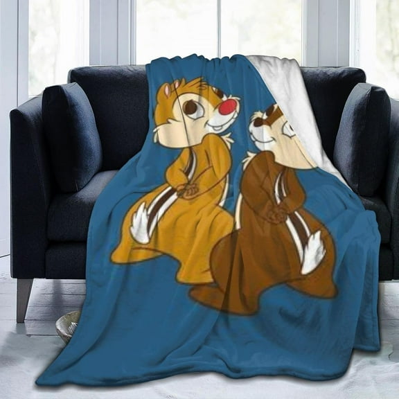Chip and Dale-10 Blanket Super Soft Throw Blanket Flannel Ultra-Soft Micro Fleece Blanket For Couch Bed Sofa Travelling Camping 60"x50"