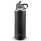 thumbnail image 1 of Botella de agua Reebok 950 ml de acero inoxidable con pajita negra, 1 of 8