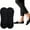 Black 1x, variant on Ljudmp 1Pair Women's No Show Socks Low Cut Ankle Non Slip Breathable Cotton Flat Boat Line Invisible Socks with Silicone Heel Grips for Flats Heals Loafers Light Ashy 1x