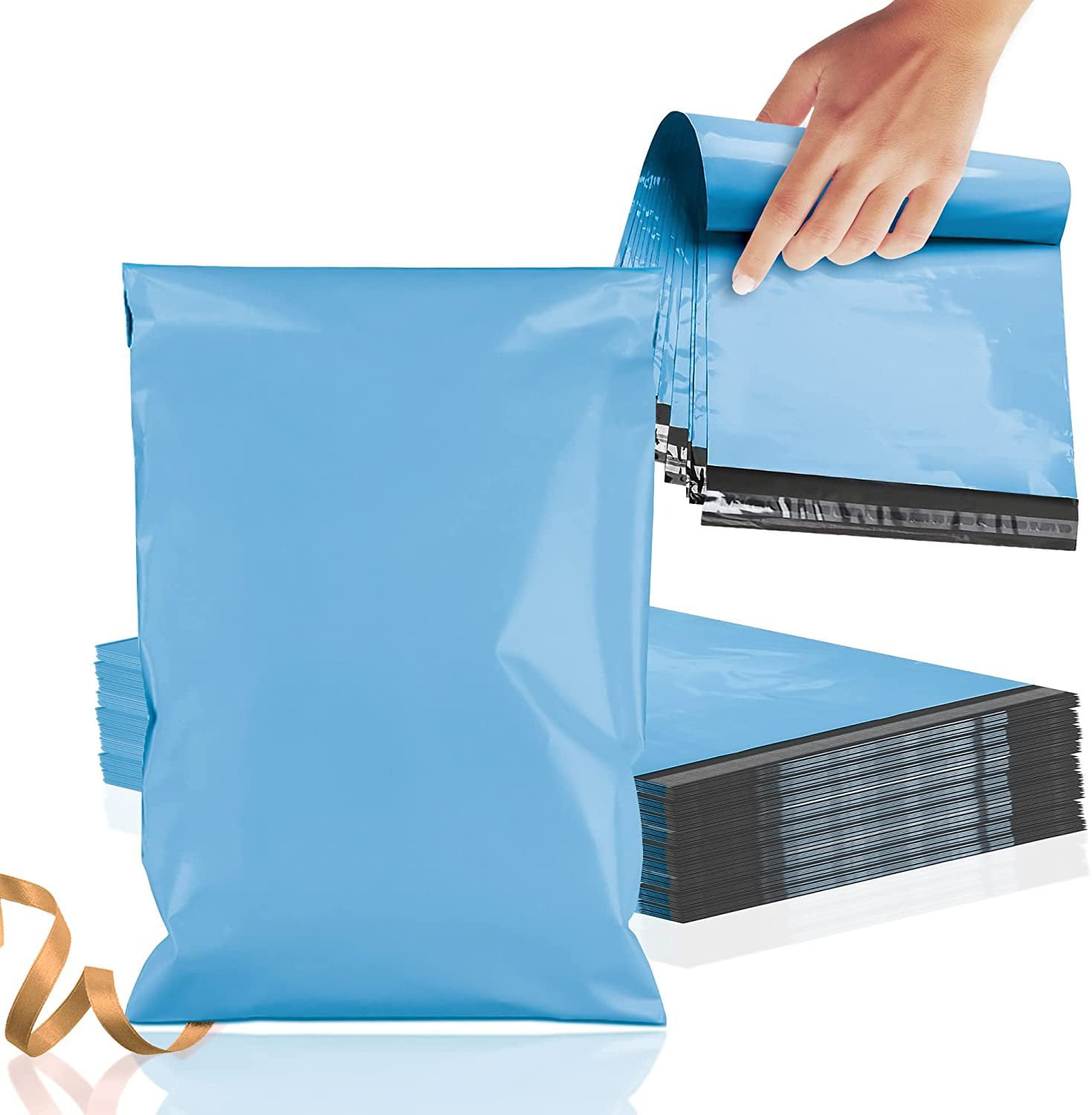 12 x 16" 2000 x Baby Blue STRONG Postal Mailing Bags 