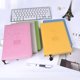 thumbnail image 5 of Diario para mujeres y hombres A5 con rayas y rayas anchas Cuadernos de diario personal 180 Papel plano grueso Tapa dura Polipiel (color : 3), 5 of 5