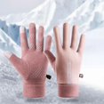 thumbnail image 1 of Guantes cálidos de invierno, antideslizantes, para esquiar, correr, patinar y deportes al aire libre Las mujeres se deslizan, 1 of 8