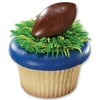 DecoPac NFL Brown Football Cupcake Rings (12 Count)
