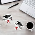 thumbnail image 4 of 1 Set of Stickers - Graduation Cap Stickers 2025 Sticker Labels Scrapbook Self Adhesive Black Cap Labels Invitation Letter Envelope Seals, 4 of 8