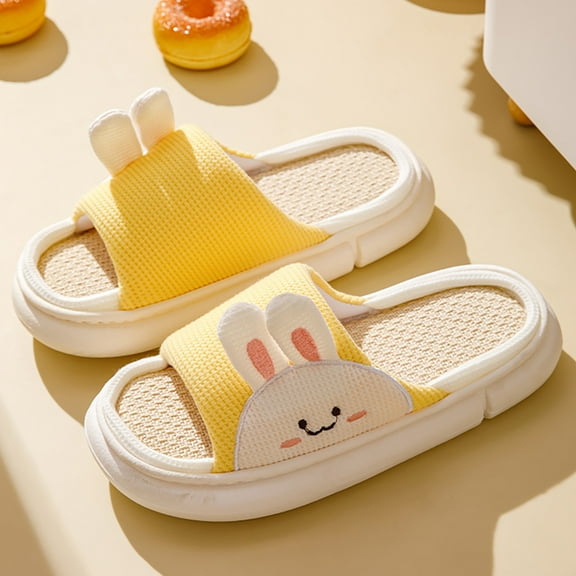 House Slippers for Men Clearance Flat Soft Fuzzy Warm House Shoes Cozy Bedroom Soft Slippers Plush Indoor on Slipper