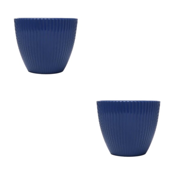 Macetas ligeras y portátiles Billuyoard para bonsái y accesorios para bonsái Azul profundo 9CM 2Conjunto