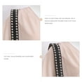 thumbnail image 2 of MasteelfCA Punk Wide Strap Rivet Shoulder Bag Strap Women Bag Accessories (Black), 2 of 7