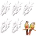 thumbnail image 1 of Clip de fruta de pájaro, herramienta de fruta de loro de pájaro, soporte de comida de pájaro, alimentador de jaula de pájaro 5 uds TUNC Sencillez, 1 of 5