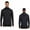 c01Black, variant on Mens Compression Hoodie Shirts with Mask Long Sleeve Winter Thermal Sports Base Layer Top Active Running Sun Shirts Black L