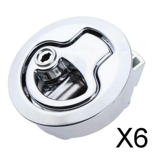 Boat Hatch Latch Pull Marine Flush Mount Latches Round Rv Yacht Truck