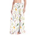 thumbnail image 2 of Women Sarong Wraps Cute Birds and Leaves Swimsuit Beach Pareo Bikini Coverups Skirt L, 2 of 7