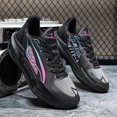 thumbnail image 3 of Bolognifi Men's Shoes Training Outdoor Basketball Running Sports Sneakers Fans - BLACK_6, 3 of 7