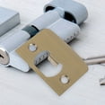 thumbnail image 4 of OULII 4 Pcs Plaque de Renforcement de Poignée de Porte Qualité Acier Inoxydable, 4 of 8