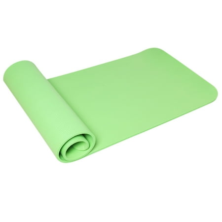 10mm Thick NBR Pure Color Anti-skid Yoga Mat 183x61x1cm