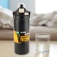 thumbnail image 4 of Botella De Agua Aislada De 1500 Ml Con Pajita, Taza De Agua Deportiva De Acero Inoxidable 304 Con Asa De Tapa, Taza Térmica De Viaje De Boca Ancha Reutilizable A Prueba De Fugas, 4 of 7