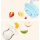 thumbnail image 5 of [Versión de actualización 2020] Juego de tetinas de frutas para bebés felices: un amigo que ayuda a tener una experiencia de sabor especial: anillo de dentición que alivia el dolor y, 5 of 6