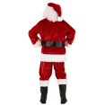 thumbnail image 2 of Adult Deluxe Red Santa Claus Costume, 2 of 3