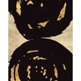 thumbnail image 2 of Saunders, Alonzo 12x14 Gold Ornate Wood Framed with Double Matting Museum Art Print Titled - Swirl on Swirl II, 2 of 4