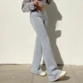 thumbnail image 4 of Pantalon Évasé Basique Sexy Décontracté Y2K Slim Taille Basse Boot Cut Femmes 2024 Automne Printemps Mode Mode Urbaine, 4 of 5