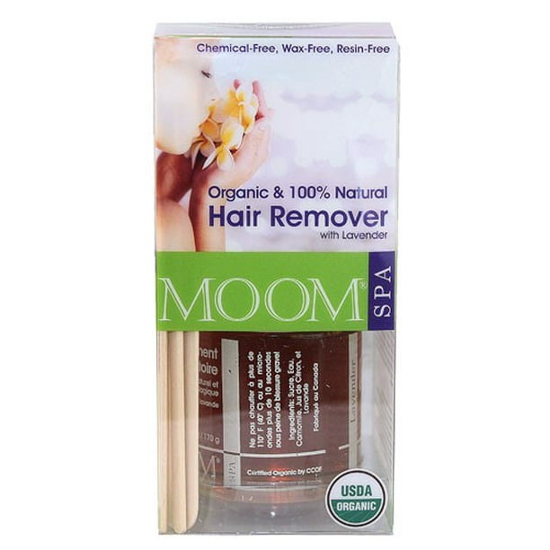 Moom Organic Hair Removal Kit With Lavender SPA Formula - 1 Kit - Moom Organic Hair Removal Kit With Lavender SPA Formula - 1 Kit -