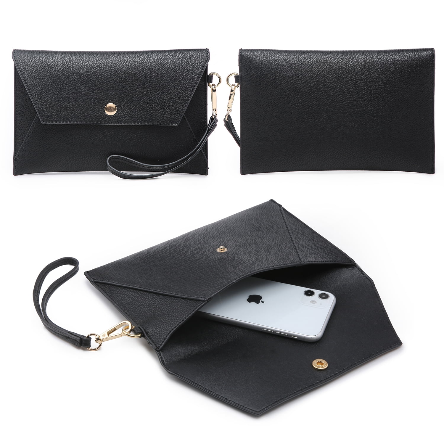 Dasein Women Handbags Fashion Satchel Purses Top Handle Tote Work Bags Shoulder Bags with Matching Clutch