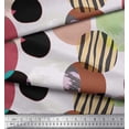 thumbnail image 3 of Soimoi Toile Texture & Coloré Points Tissus Imprimés par Yard 42 Pouces de Large, 3 of 3