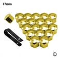 thumbnail image 1 of Black Car Wheel Nut Lug Dust Cover Cap Protector Bolt Hub Scr P4 T4W1, 1 of 9
