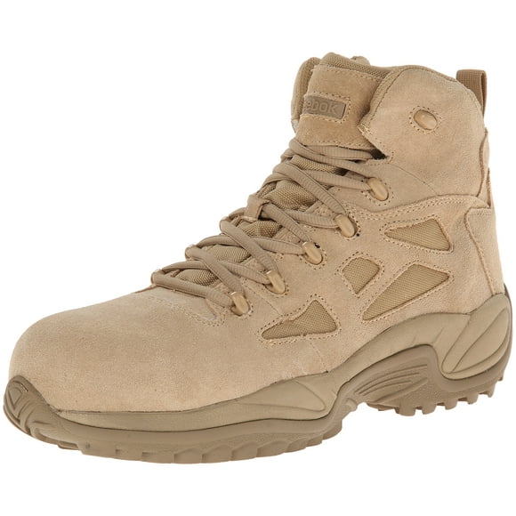 Reebok Work Men's Rapid Response RB8694 Safety Boot,Tan,13 W US