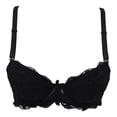 thumbnail image 1 of Brasier Secret Treasures Intimates para Mujer con Encaje y Moño Negro Talla 38B, 1 of 4
