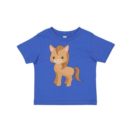 

Inktastic Cute Brown Pony Gift Toddler Boy or Toddler Girl T-Shirt