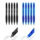 thumbnail image 2 of 5Pcs Ergonomic Triangular Grip Retractable Gel Pen Erasable Gel Inks Pen 0.5MM Tip for Journaling Note Taking Drawing Blue, 2 of 4