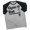 T-Shirt Heather Grey, variant on Gymish RAGLAN Gym Rat Workout T-Shirt for Men – Funny Gym Shirt, Men’s Athletic Raglan Tee, Heather Grey, Small